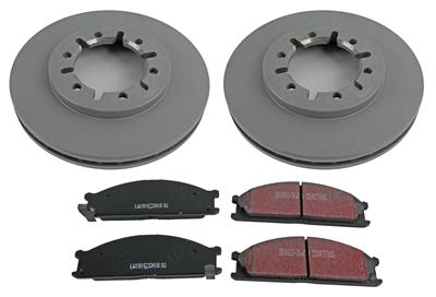 DISC BRAKE PAD AND ROTOR KIT