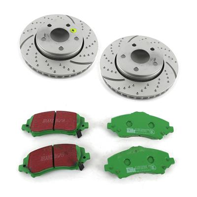 DISC BRAKE PAD AND ROTOR KIT