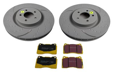 DISC BRAKE PAD AND ROTOR KIT