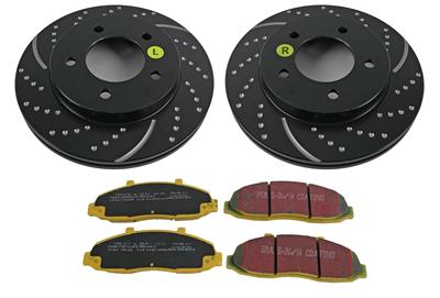DISC BRAKE PAD AND ROTOR KIT
