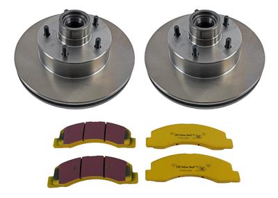 DISC BRAKE PAD AND ROTOR KIT