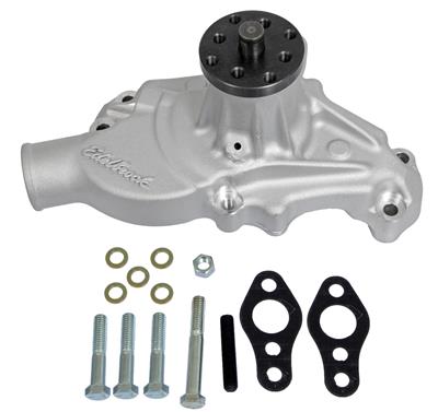 WATER PUMP SB CHEVY SHORT REV