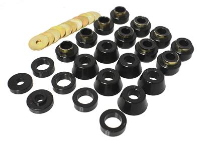 BODY MOUNTS WRANGLER BLACK