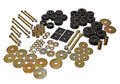 BODY MOUNT BUSHING SET BLACK