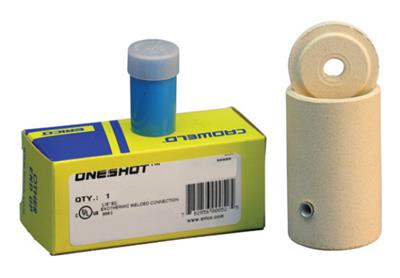 ERICO CADWELD ONE SHOT Wire to Ground Rod Clamps