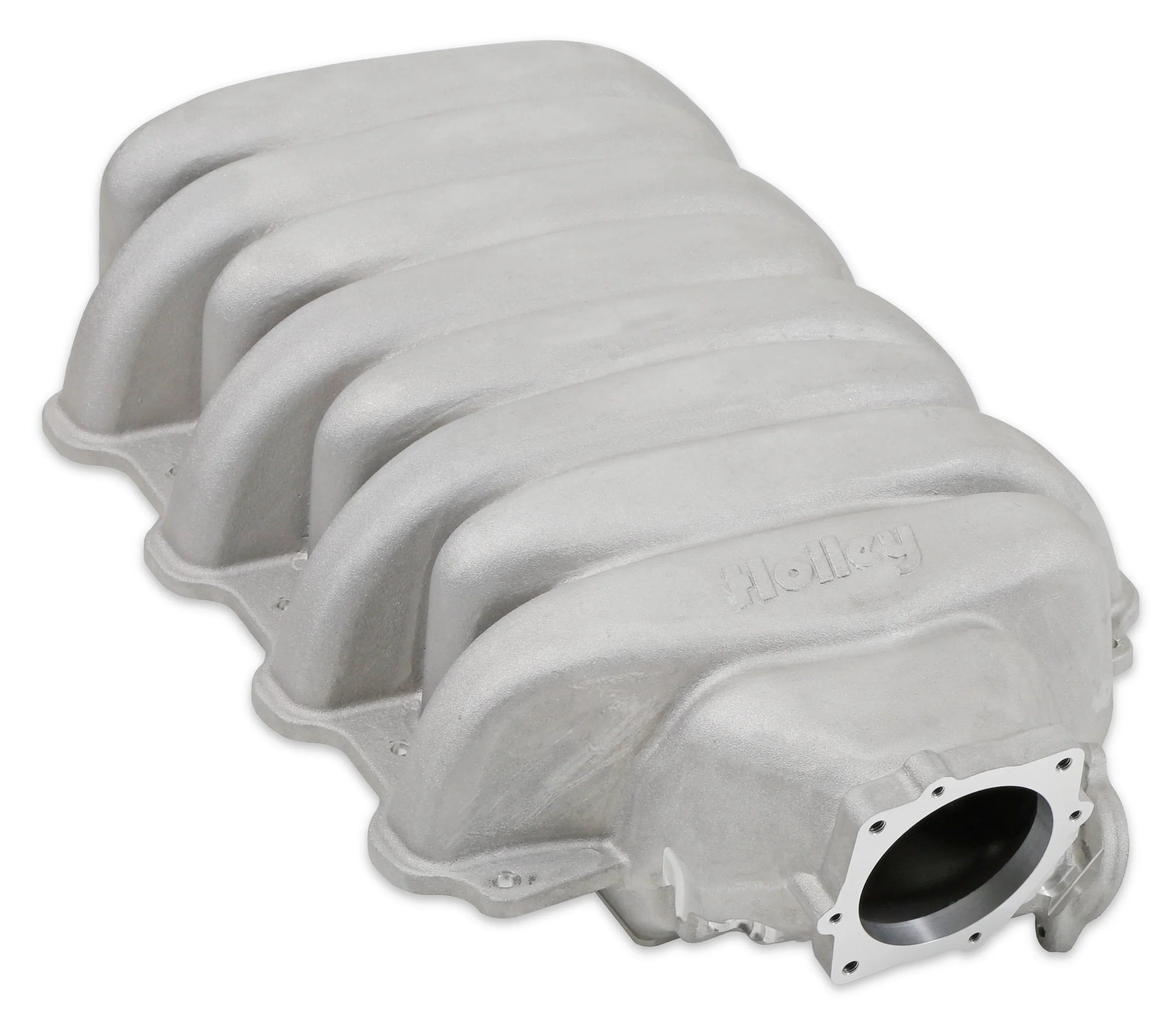 Holley Godzilla Low Profile Intake Manifold - Silver Finish