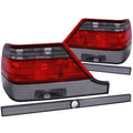 Anzo 1995-1999 Mercedes Benz S Class W140 Tail lights Red/Smoke