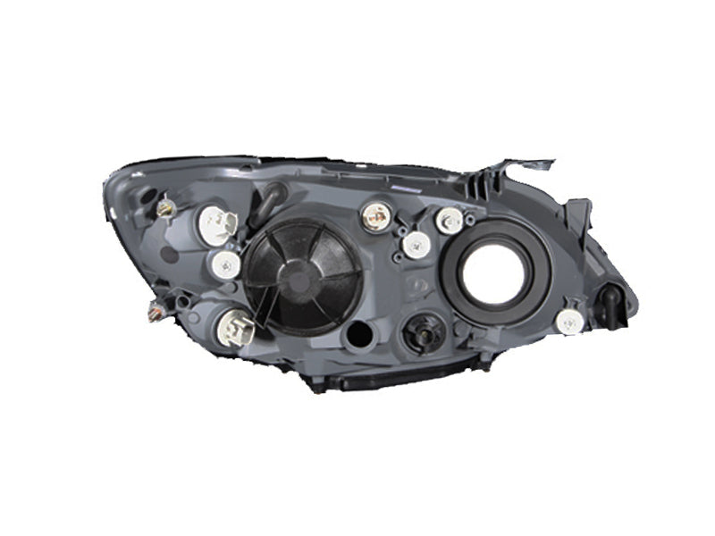 Anzo 2001-2005 Lexus Is300 Crystal Headlights Black 14HBP