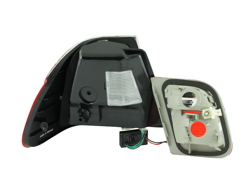 Anzo 1999-2001 BMW 3 Series E46 LED Tail lights Red/Smoke 2pc
