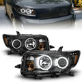 Anzo 2008-2010 Scion Xb Projector Headlights w/ Halo Black