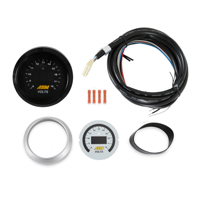 AEM 52mm Voltmeter Digital Gauge