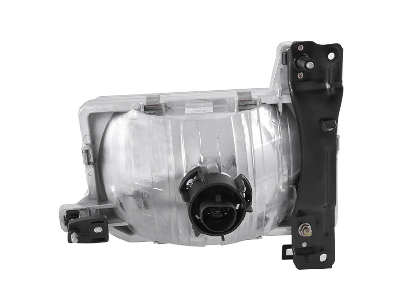 Anzo 1988-1989 Nissan Hardbody Crystal Headlights Chrome