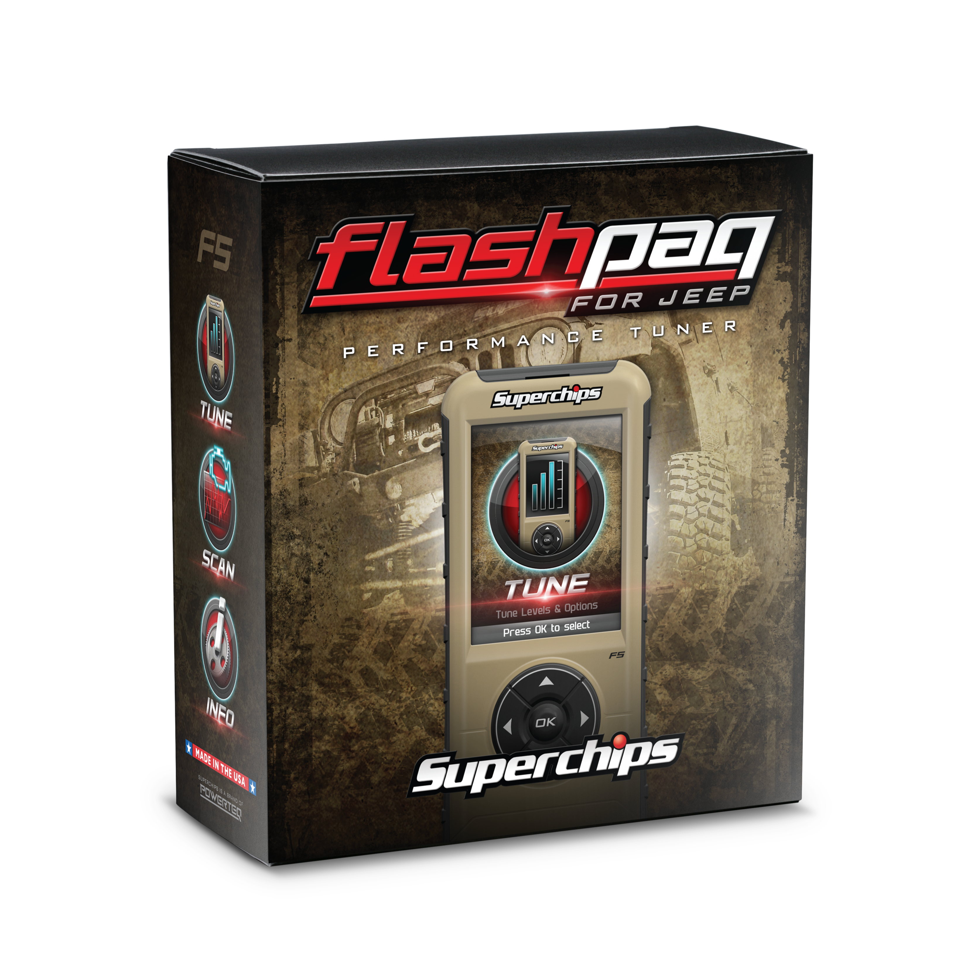 Flashpaq F5 Jeep Gladiator