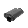 MUFFLER OVAL SS BLACK 3.5IN