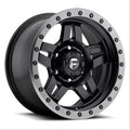 WHEEL ANZA D557 15X8 BLACK & A