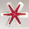 FAN STAINLESS/RED 18" DIA