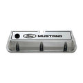 VALVE COVERS - POLISHED/BLACK