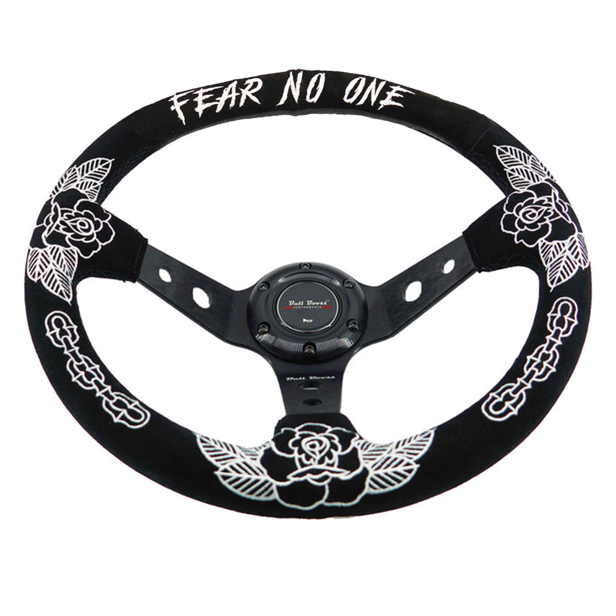 BW Rose 350MM Steering Wheel + Hub Adapter Kit For Subaru Impreza WRX