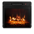 18 Inch Electric Fireplace Inserted with Adjustable LED Flame