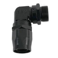16an 90 degree black fitting