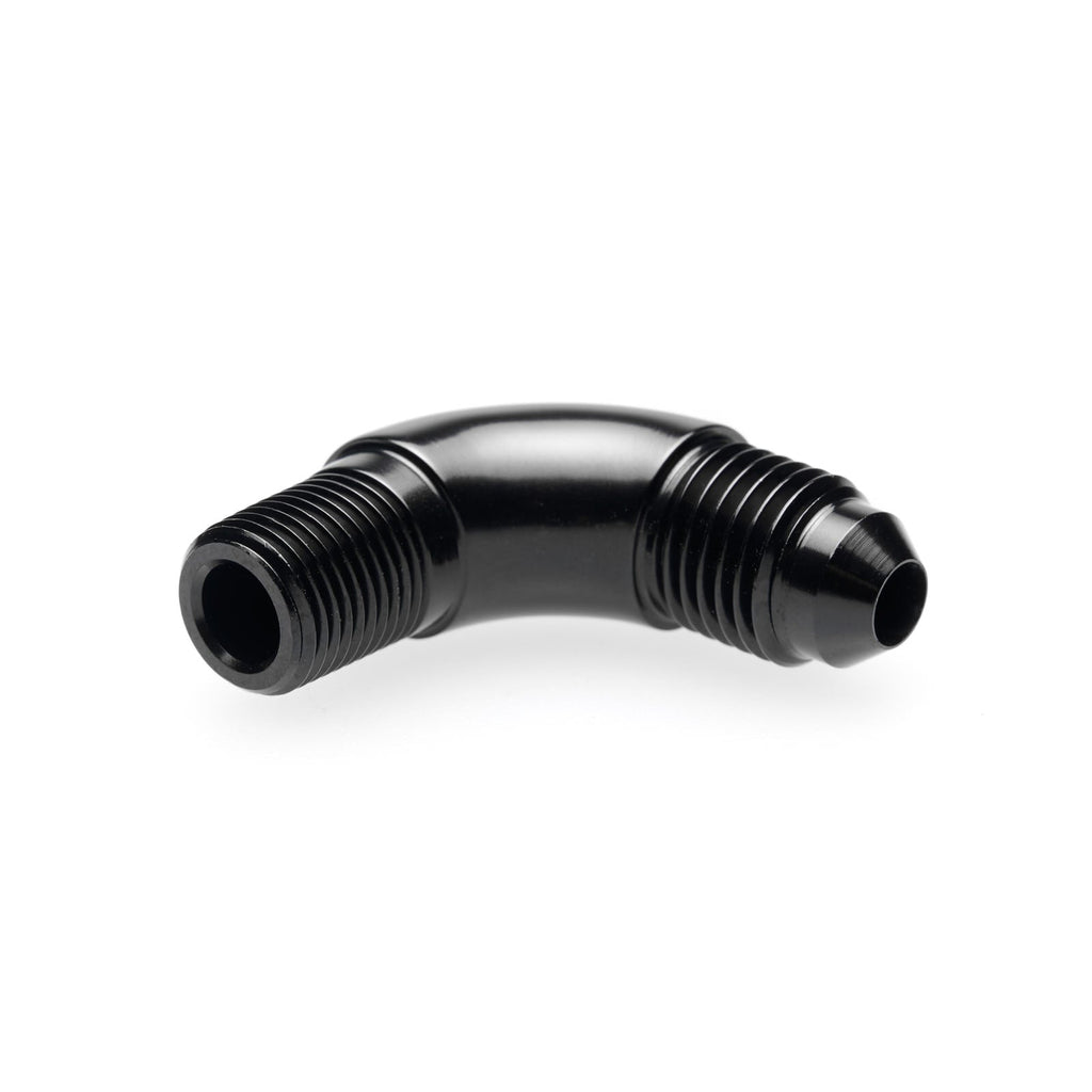 Thread Adapter -AN Male to NPT Male - 90°