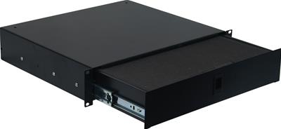 2U RACK DRAWER W/DICED FOAM