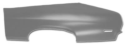DRIVER SIDE OUTER QUARTER PANE