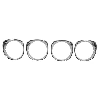 HEAD LIGHT BEZEL SET [4]
