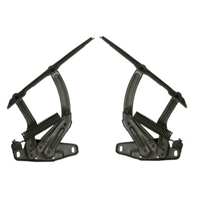 HOOD HINGE SET WITH SPRINGS