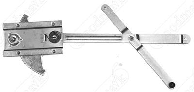 FRONT DRIVER SIDE MANUAL WINDO