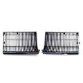 GRILLE PAIR CHROME/PAINTED BL