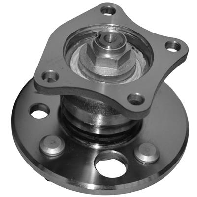 WHEEL BEARING AND HUB ASSEMBLI