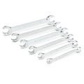 6 PC. SAE FLARE NUT WRENCH SET