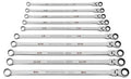 10 PC.RATCHETING WRENCH SET