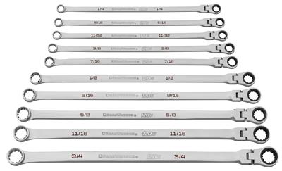 10 PC.RATCHETING WRENCH SET