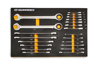 21 PC. RATCHETING WRENCH SET