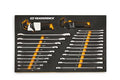 44 PC. WRENCH AND HEX KEY SET