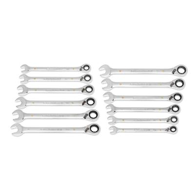 12 PC. RATCHETING WRENCH SET