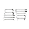 14 PC. RATCHETING WRENCH SET