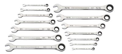 14 PC. RATCHETING WRENCH SET