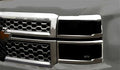 HEADLIGHT COVER 2 PC CARBON FI