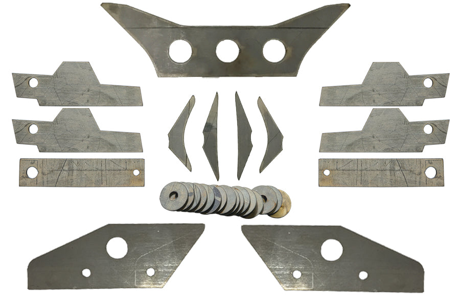Polaris RZR XP Turbo Frame Gusset Kit