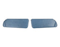 SUNVISOR VINYL BLUE PAIR