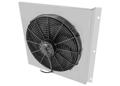 ALUMINUM SHROUD WITH FAN