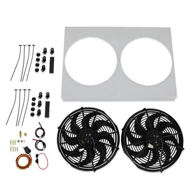 ALUMINUM SHROUD WITH FAN