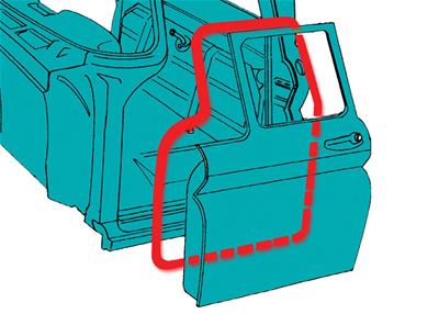 DOOR SEALS- PAIR