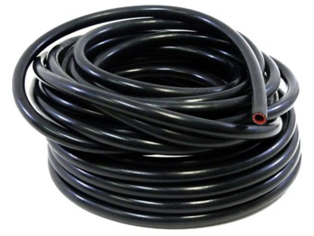 HPS High Temp 5/32" ID (4mm) Reinforced Silicone Heater Hose Black