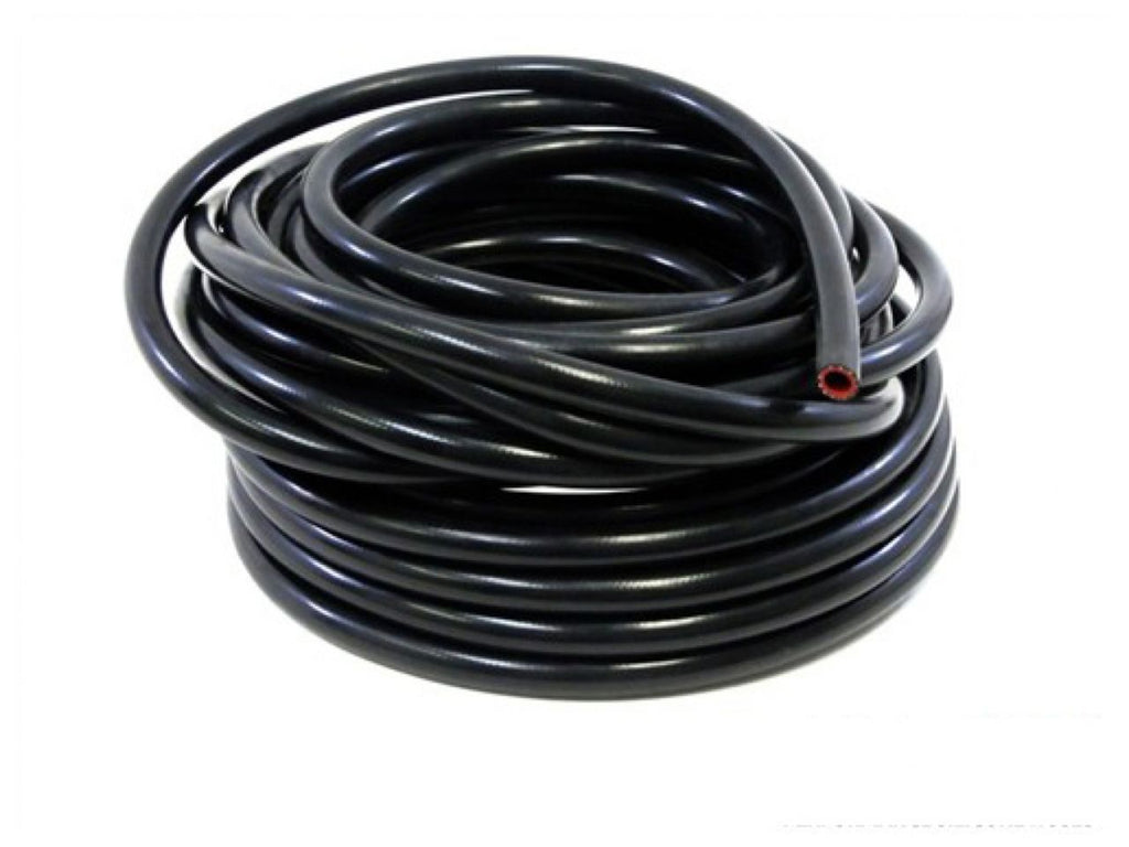 HPS High Temp 1" ID (25mm) Reinforced Silicone Heater Hose Black - 50 Feet