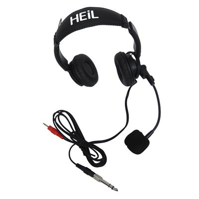 DUAL HEADPHONE W/BOOM BLK
