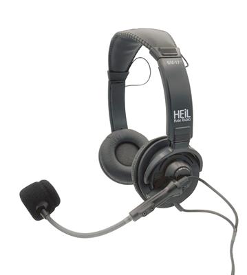 DUAL HEADPHONE W/BOOM IC BLK